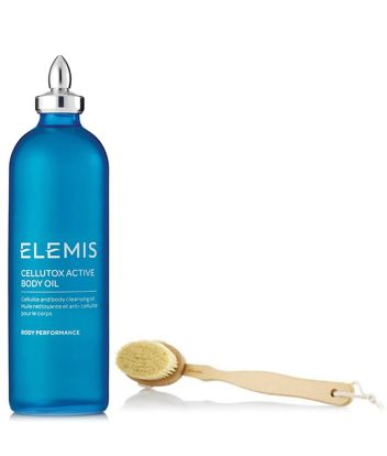 Elemis Body Performance ( Cellutox Active Body Oil 100 ml, Detox Skin Brush)