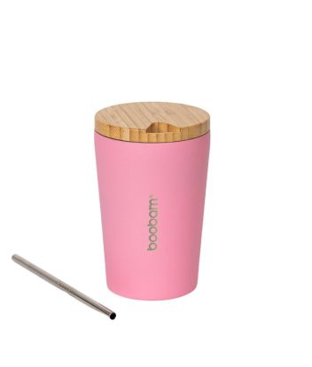 Boobamcup Lite Ροζ | Ποτήρι Θερμός 350ml