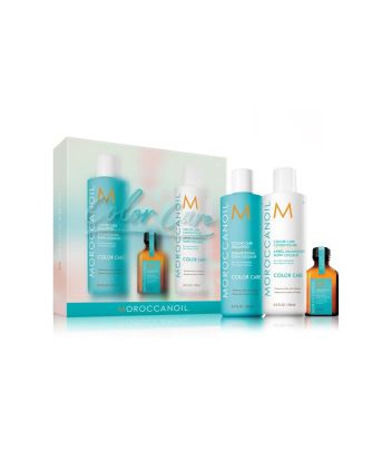 Moroccanoil Color Care Spring Kit(Shampoo 250ml, Conditioner 250ml, Oil Treatment 25ml & ΔΩΡΟ Body Lotion Fragrance Originale 10ml)