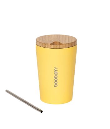 Boobamcup Lite Κίτρινο | Ποτήρι Θερμός 350ml