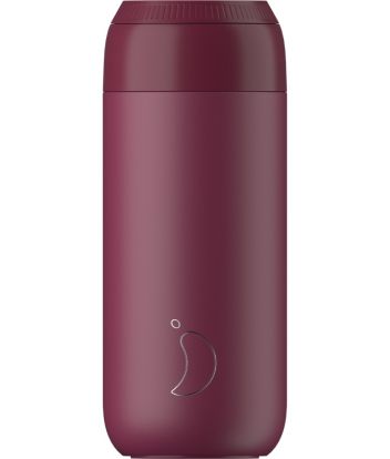 Chilly's Series 2 Coffee Cup 500ml | Plum Red