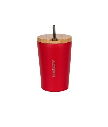 Boobamcup Lite Κόκκινο | Ποτήρι Θερμός 350ml